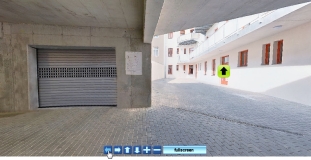 virtuální prohlídka garáží